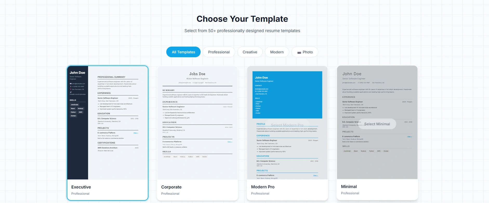 AiResumeCv project screenshot 3
